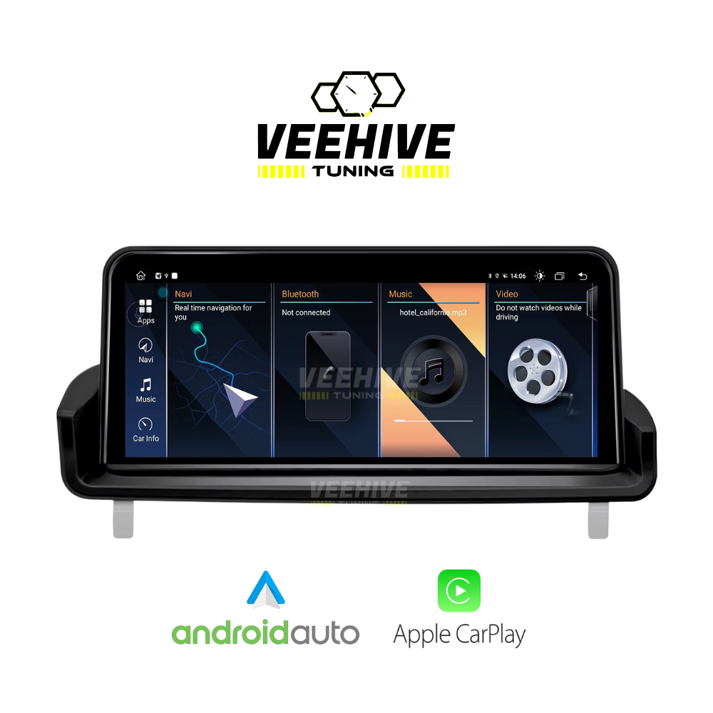 BMW 3 Series E90 E91 E92 E93 Linux Touchscreen w/ Built in Wireless CarPlay & Android Auto