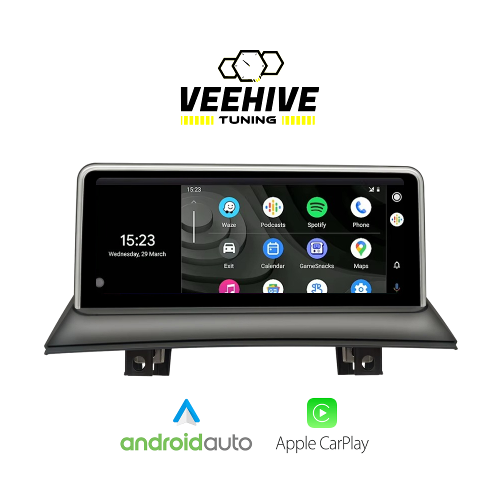 BMW X3 E83 Linux Touchscreen w/ Built in Wireless CarPlay & Android Auto