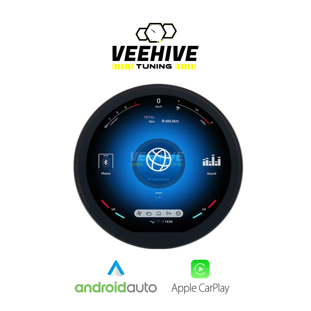 MINI | F54 F55 F56 F57 F60 | COOPER | HATCH | CLUBMAN | COUNTRYMAN 2014-2023 11.8" Android Screen Upgrade w/ Built in Wireless Apple CarPlay & Android Auto