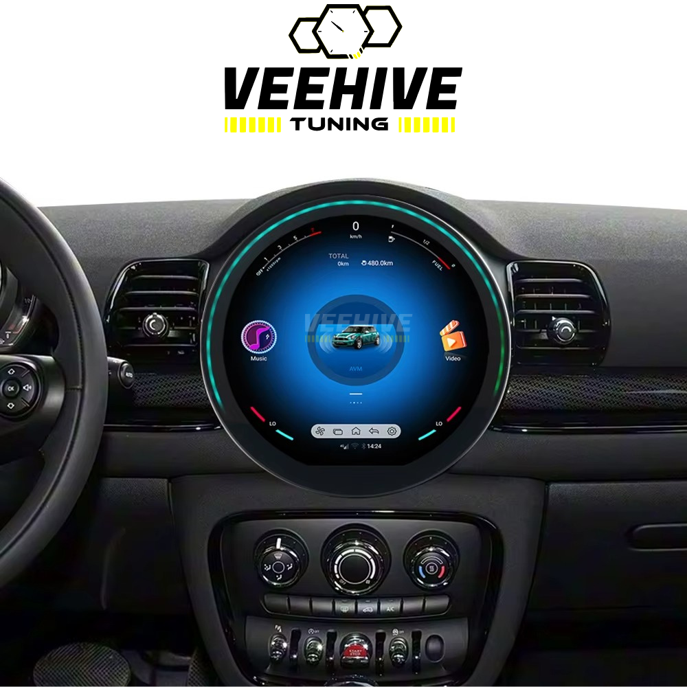 MINI | F54 F55 F56 F57 F60 | COOPER | HATCH | CLUBMAN | COUNTRYMAN 2014-2023 11.8" Android Screen Upgrade w/ Built in Wireless Apple CarPlay & Android Auto