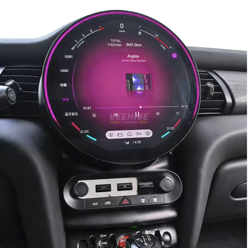 MINI | F54 F55 F56 F57 F60 | COOPER | HATCH | CLUBMAN | COUNTRYMAN 2014-2023 11.8" Android Screen Upgrade w/ Built in Wireless Apple CarPlay & Android Auto
