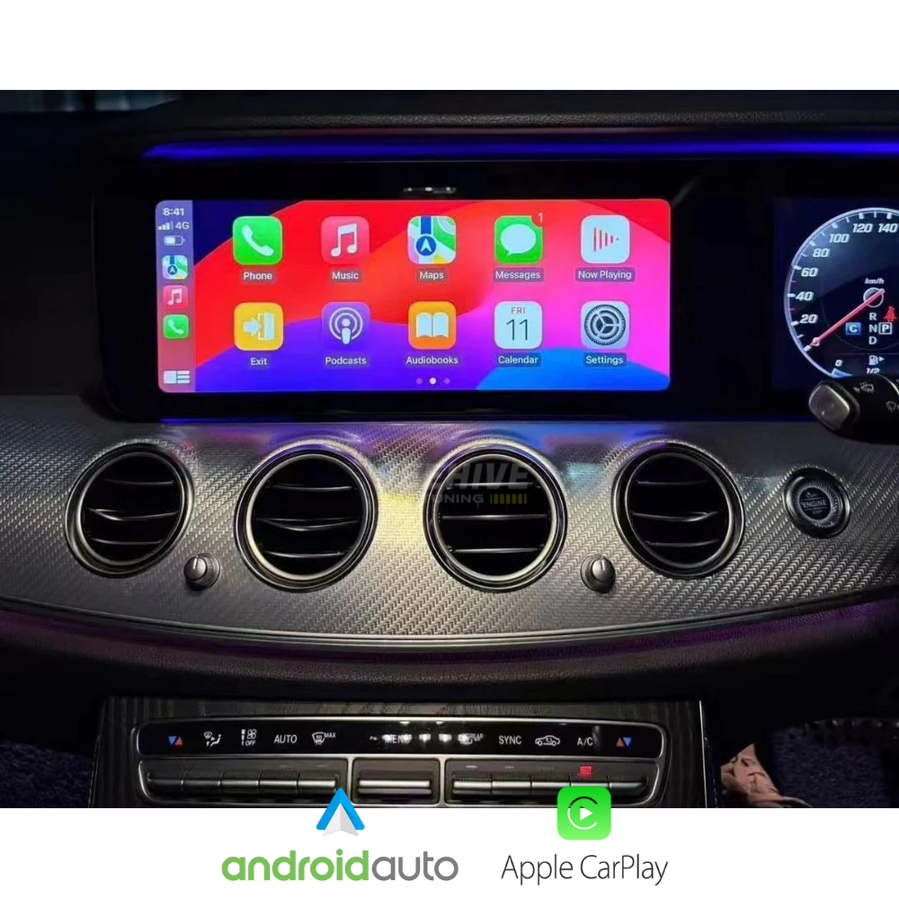 Mercedes-Benz E Class W213 NTG5.0E Wireless Apple 13 Inch Touchscreen