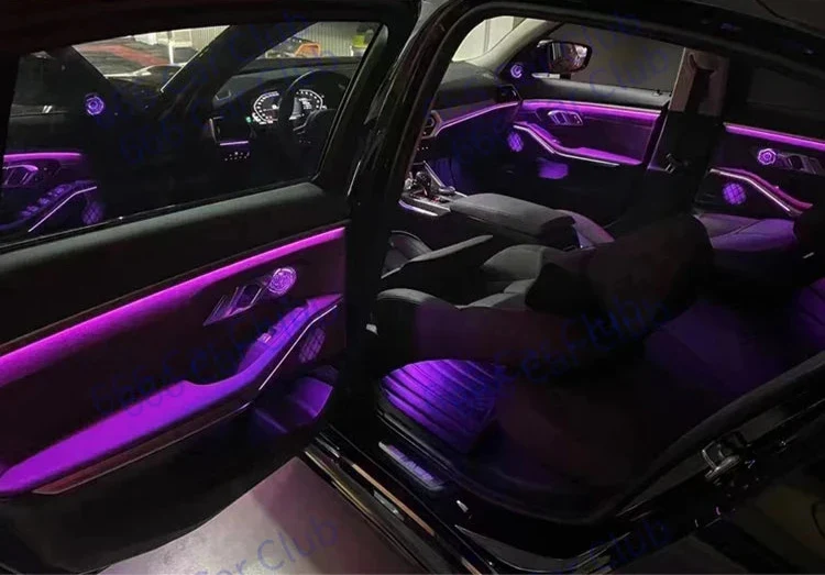 Ambient Lighting | Center Console | Cupholders | Doors | Sunroof | for BMW 3|4 Series | i3|i4 | M3 | M4 | Pre-LCI | G Series