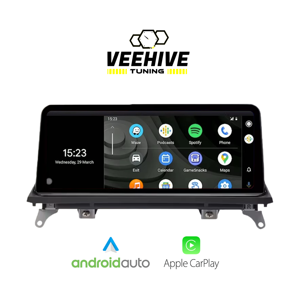 BMW X6 E71 Linux Touchscreen w/ Built in Wireless CarPlay & Android Auto