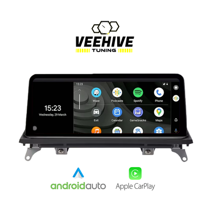 BMW X6 E71 Linux Touchscreen w/ Built in Wireless CarPlay & Android Auto