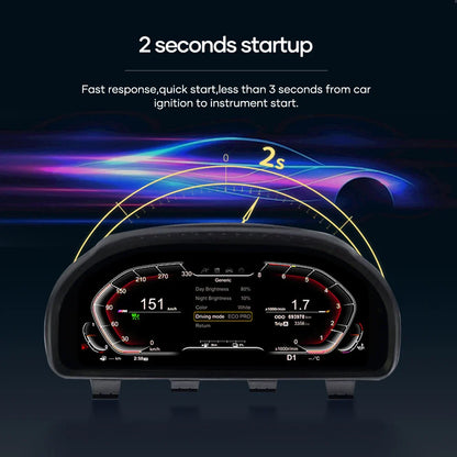 Digital Cluster | Virtual Cockpit | for BMW | F10 F11 F06 F12 F13 F01 F02 F03 F25 F26 F15 F16