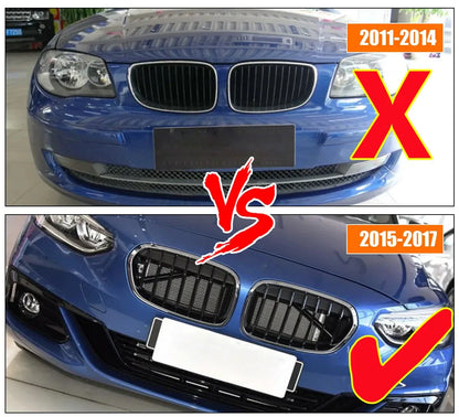 Dual Slat Kidney Grilles | for BMW 1 Series F20 | F21 LCI