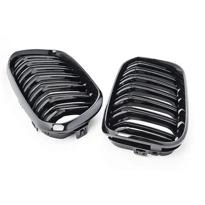 Dual Slat Kidney Grilles | for BMW 1 Series F20 | F21 LCI