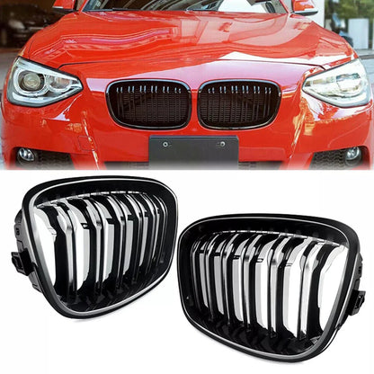 Dual Slat Kidney Grilles for BMW 1 Series | F20 | F21 | Pre-LCI