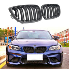 Dual Slat Kidney Grilles | for BMW 2 Series F22 F23 | M2 F87