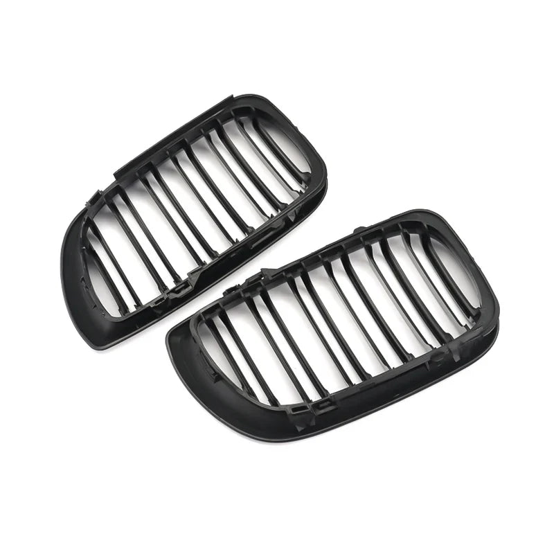 Dual Slat Kidney Grilles | for BMW 3 Series E46