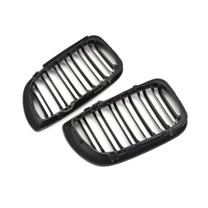 Dual Slat Kidney Grilles | for BMW 3 Series E46