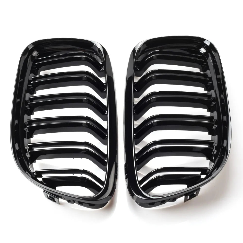 Dual Slat Kidney Grilles | for BMW 3 Series E90 | E91 | E92 | E93 LCI