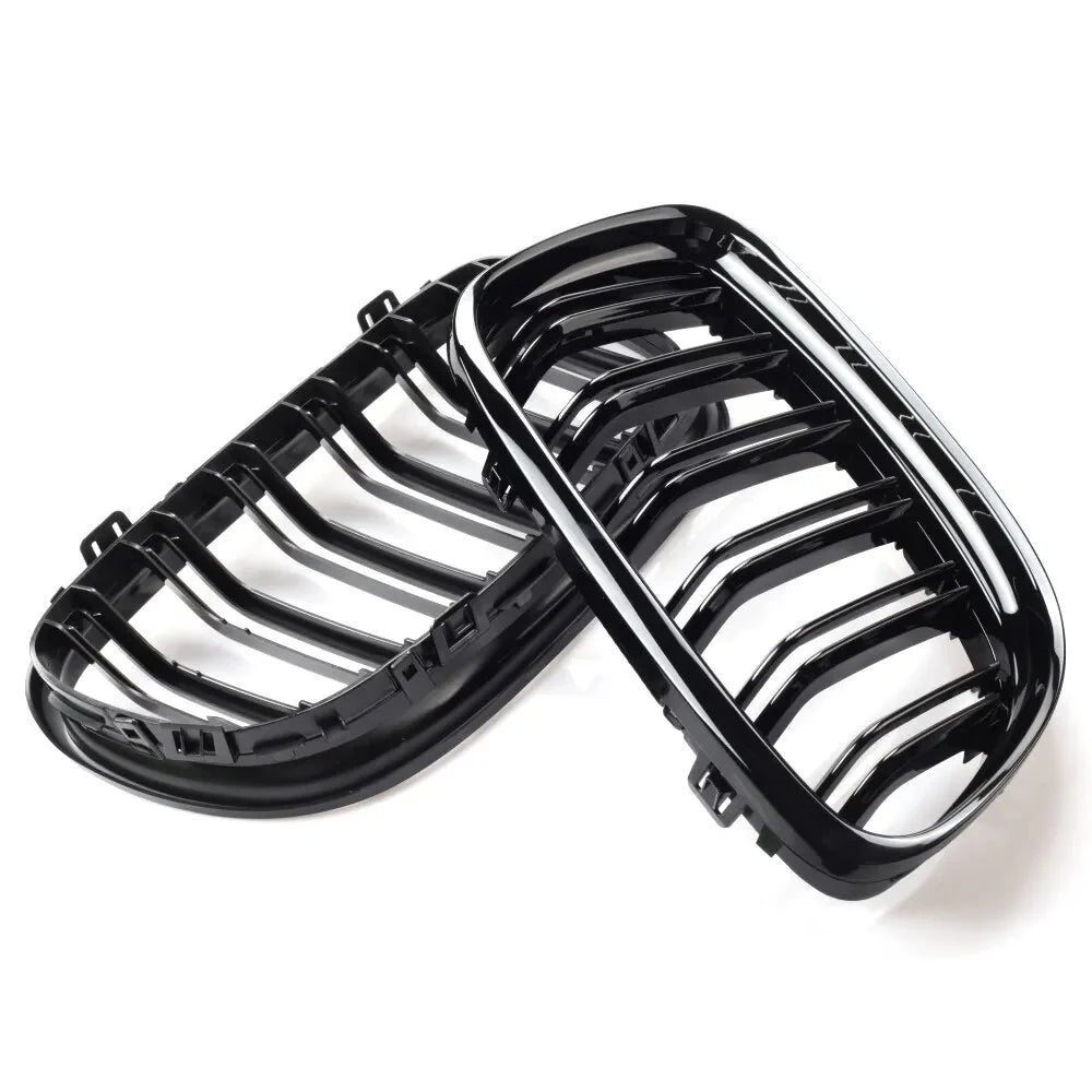 Dual Slat Kidney Grilles | for BMW 3 Series E90 | E91 | E92 | E93 LCI