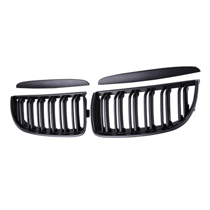 Dual Slat Kidney Grilles | for BMW 3 Series E90 | E91 | E92 | E93 Pre-LCI