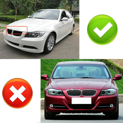 Dual Slat Kidney Grilles | for BMW 3 Series E90 | E91 | E92 | E93 Pre-LCI