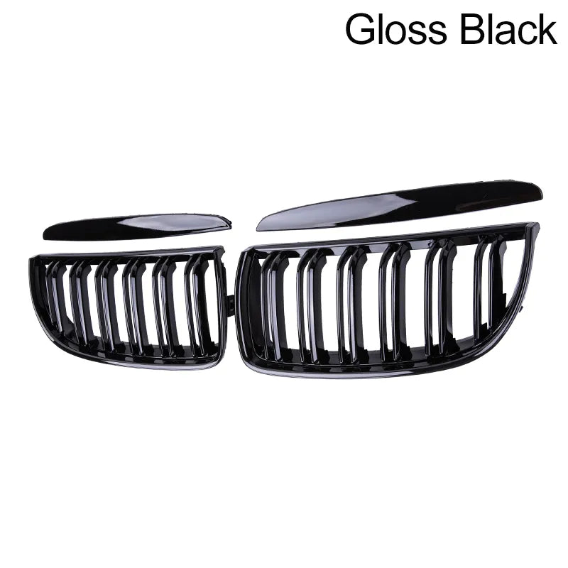 Dual Slat Kidney Grilles | for BMW 3 Series E90 | E91 | E92 | E93 Pre-LCI