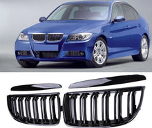 Dual Slat Kidney Grilles | for BMW 3 Series E90 | E91 | E92 | E93 Pre-LCI