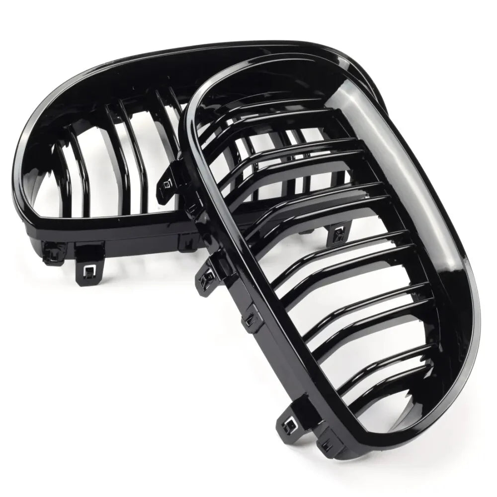 Dual Slat Kidney Grilles | for BMW 5 Series E60 | E61