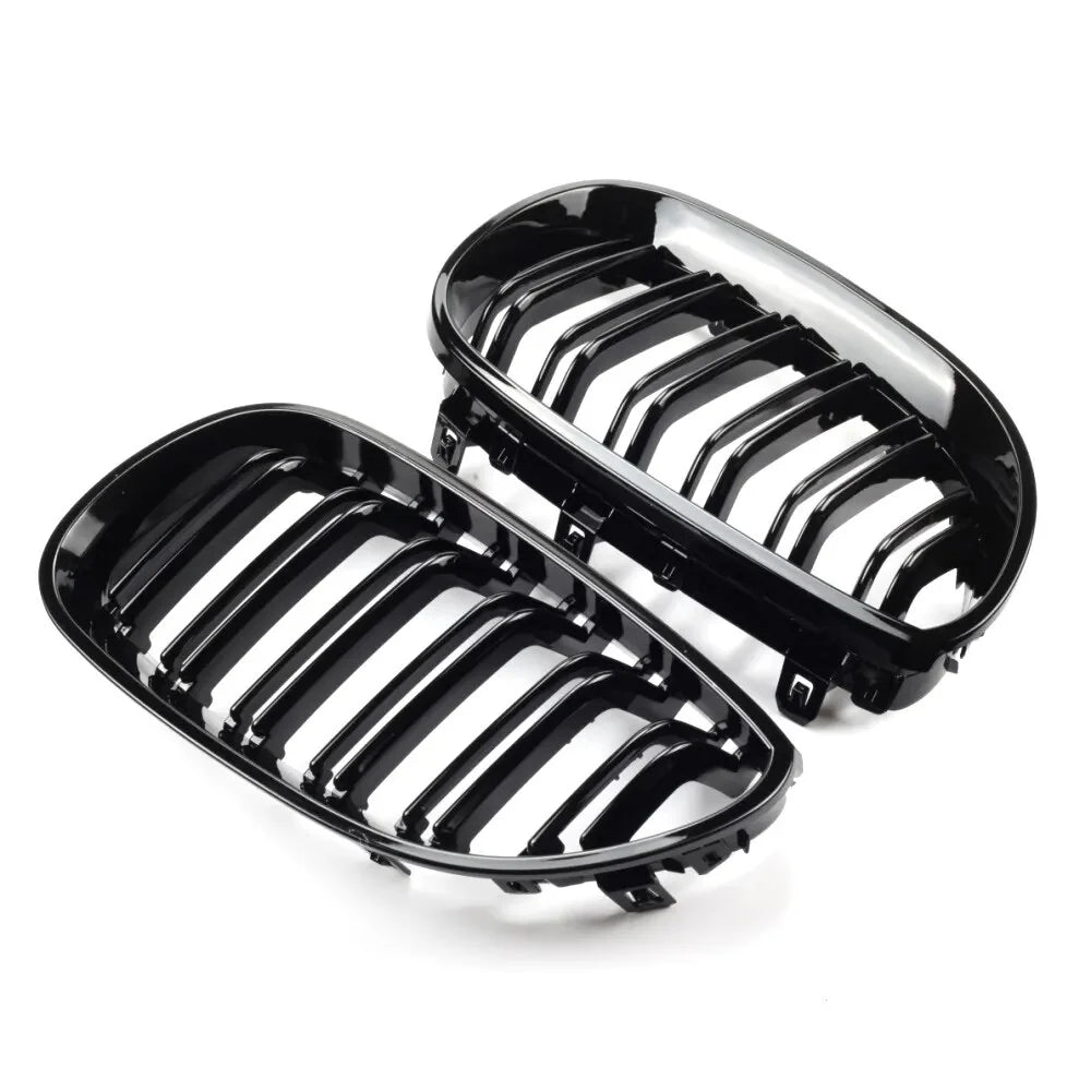Dual Slat Kidney Grilles | for BMW 5 Series E60 | E61