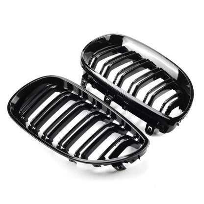 Dual Slat Kidney Grilles | for BMW 5 Series E60 | E61