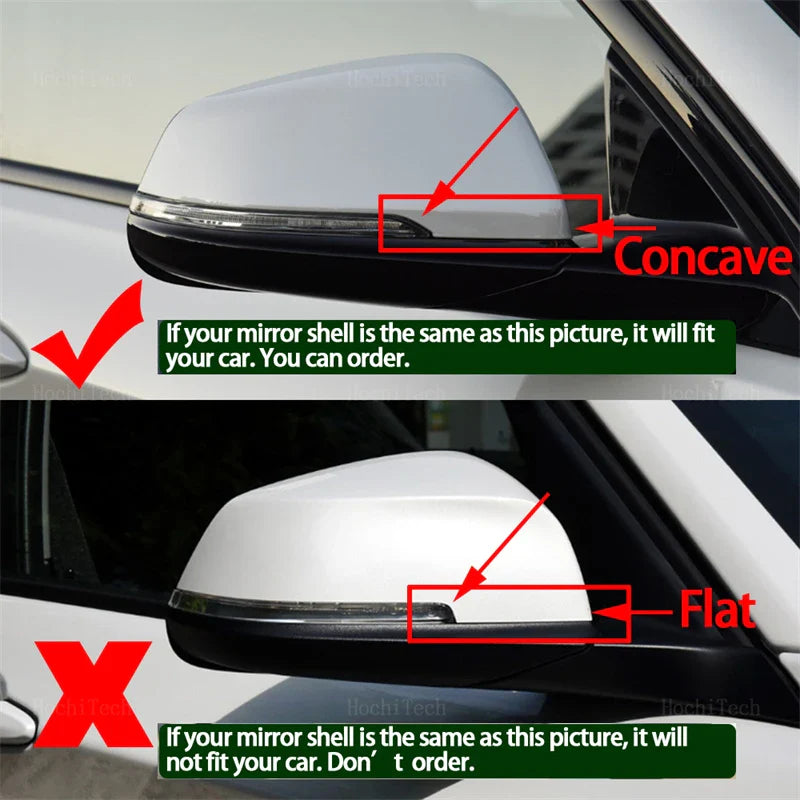 Dynamic Turn Signal Side Mirror | BMW 1 | 2 Series | X1 | X2 | Z4 F39 | F40 | F45 | F46 | F48 | G29 | A90