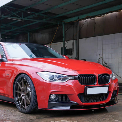 Front Bumper Side Splitter Spoiler | for BMW 3 Series F30 | F31 M Sport