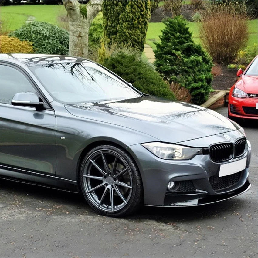 Front Bumper Side Splitter Spoiler | for BMW 3 Series F30 | F31 M Sport