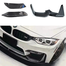 Front Bumper Side Splitter Spoiler | Carbon Fiber | for BMW | M3 F80 | M4 F82