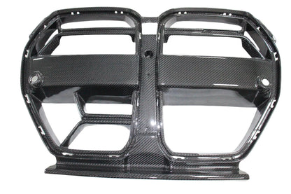 Front Grille CSL Look Carbon Fiber with ACC | for BMW M3 G80 | M3 G81 | M4 G82 | M4 G83