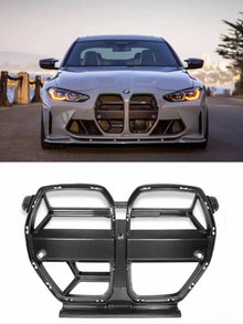 Front Grille CSL Look Carbon Fiber with ACC | for BMW M3 G80 | M3 G81 | M4 G82 | M4 G83