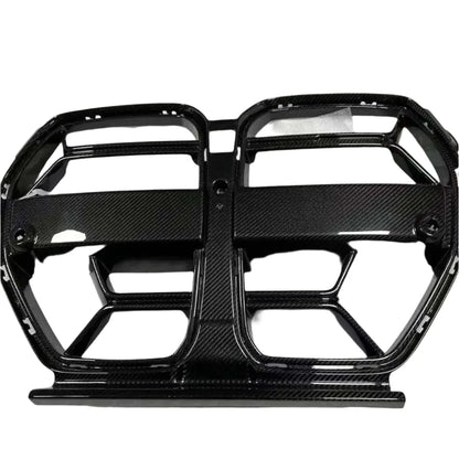 Front Grille CSL Look Dry Carbon Fiber Without ACC | for BMW M3 G80 | M3 G81 | M4 G82 | M4 G83