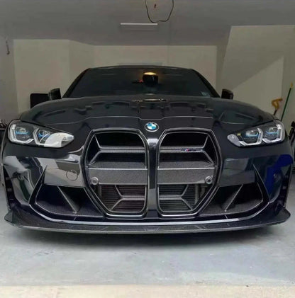 Front Grille CSL Look Dry Carbon Fiber Without ACC | for BMW M3 G80 | M3 G81 | M4 G82 | M4 G83