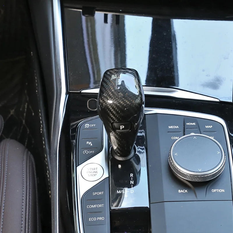 Gear Selector Cover Carbon Fiber | for BMW 1 2 3 4 Series | X3 | X4 | G Series