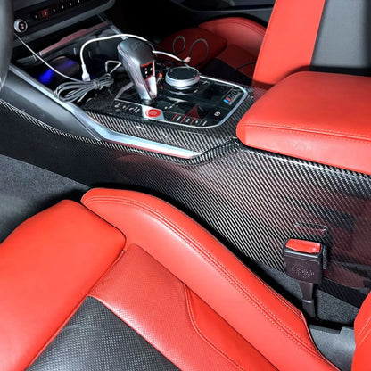 Mid Console Cover Carbon Fiber | for BMW M3 G80 | G81 | M4 G82 |G83