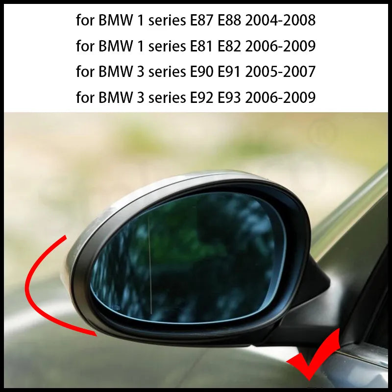 Mirror Cover M Style | for BMW 1 Series E81 | E82 | E87 | E88 | 3 Series E90 | E91 | E92 | E93 Pre-LCI
