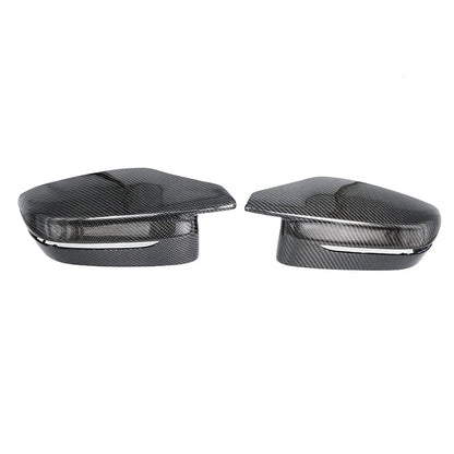 Mirror Cover M Style | Carbon Fiber | for BMW 2 Series G42 | 3 Series G20|G21 | 4 Series G22|G23 | 5 Series G30|G31 | 7 Series G11|G12 Pre-LCI