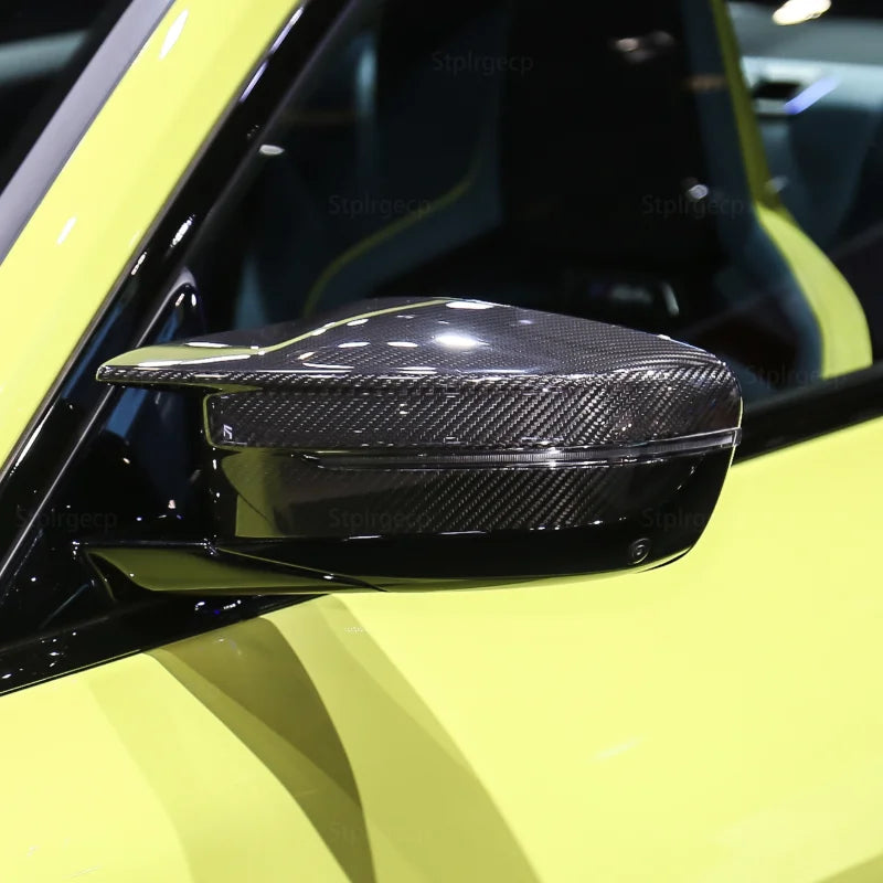 Mirror Cover M Style | Carbon Fiber | for BMW 2 Series G42 | 3 Series G20|G21 | 4 Series G22|G23 | 5 Series G30|G31 | 7 Series G11|G12 Pre-LCI
