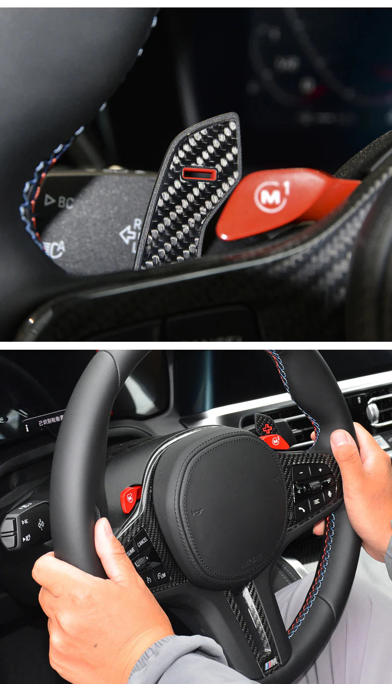 Paddle Shifters Carbon Fiber | for BMW | F Series | G Series