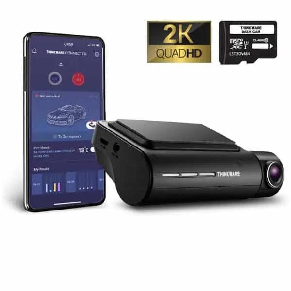 Thinkware Q850 Dash Cam | Front & Rear Camera