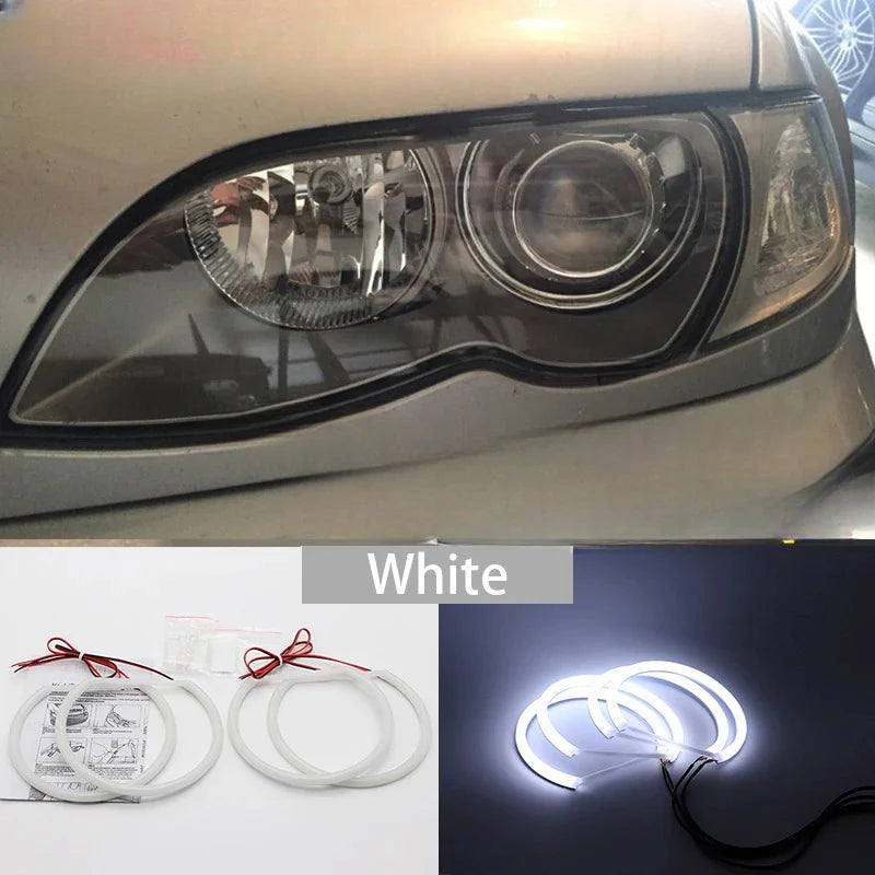 Angel Eyes Kit | LED White | for BMW 3 Series E46 LCI