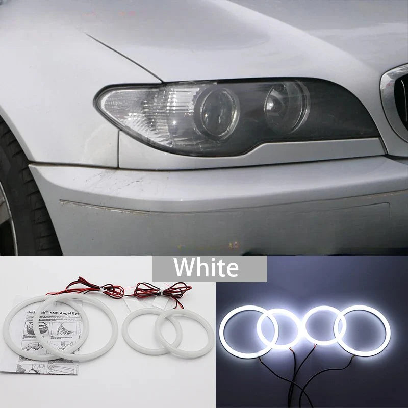 Angel Eyes Kit | LED White | for BMW 3 Series E46 LCI
