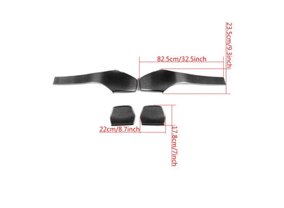 Seat Back Cover Trim Carbon Fiber | for BMW M2 | M3 | M4 | F80 | F82 | F83 | F87