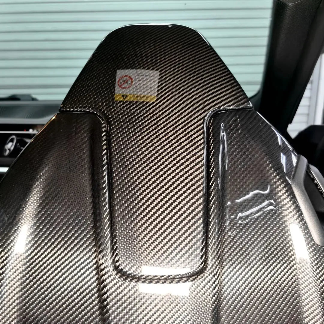 Seat Back Covers Carbon Fiber | for BMW M3 | M4 | G80 | G81 | G82 | G83