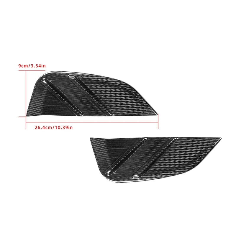 Side Fender Cover Trim Carbon Fiber | for BMW M3 | G80 | G81