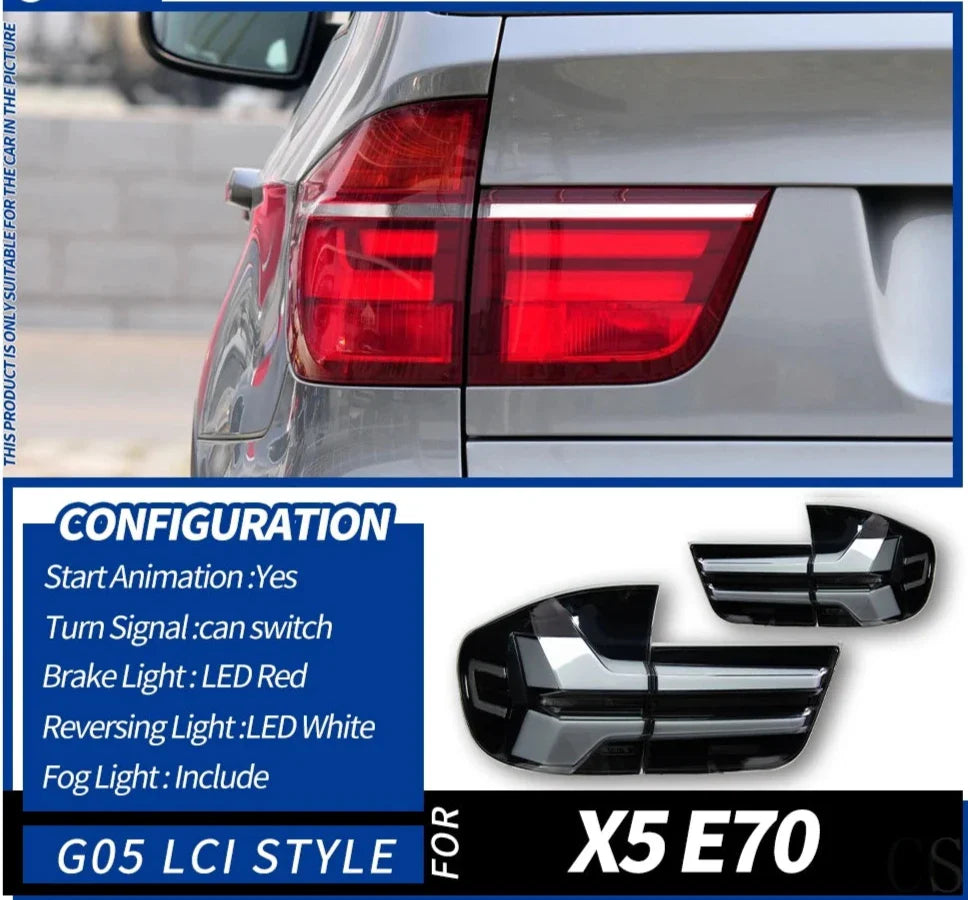 Taillights Dynamic | for BMW | X5 E70
