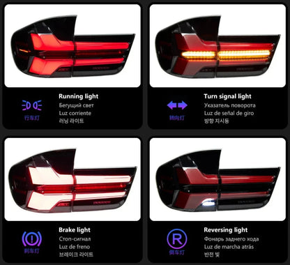 Taillights Dynamic | for BMW | X5 E70