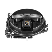 VW motorised flip badge reversing camera