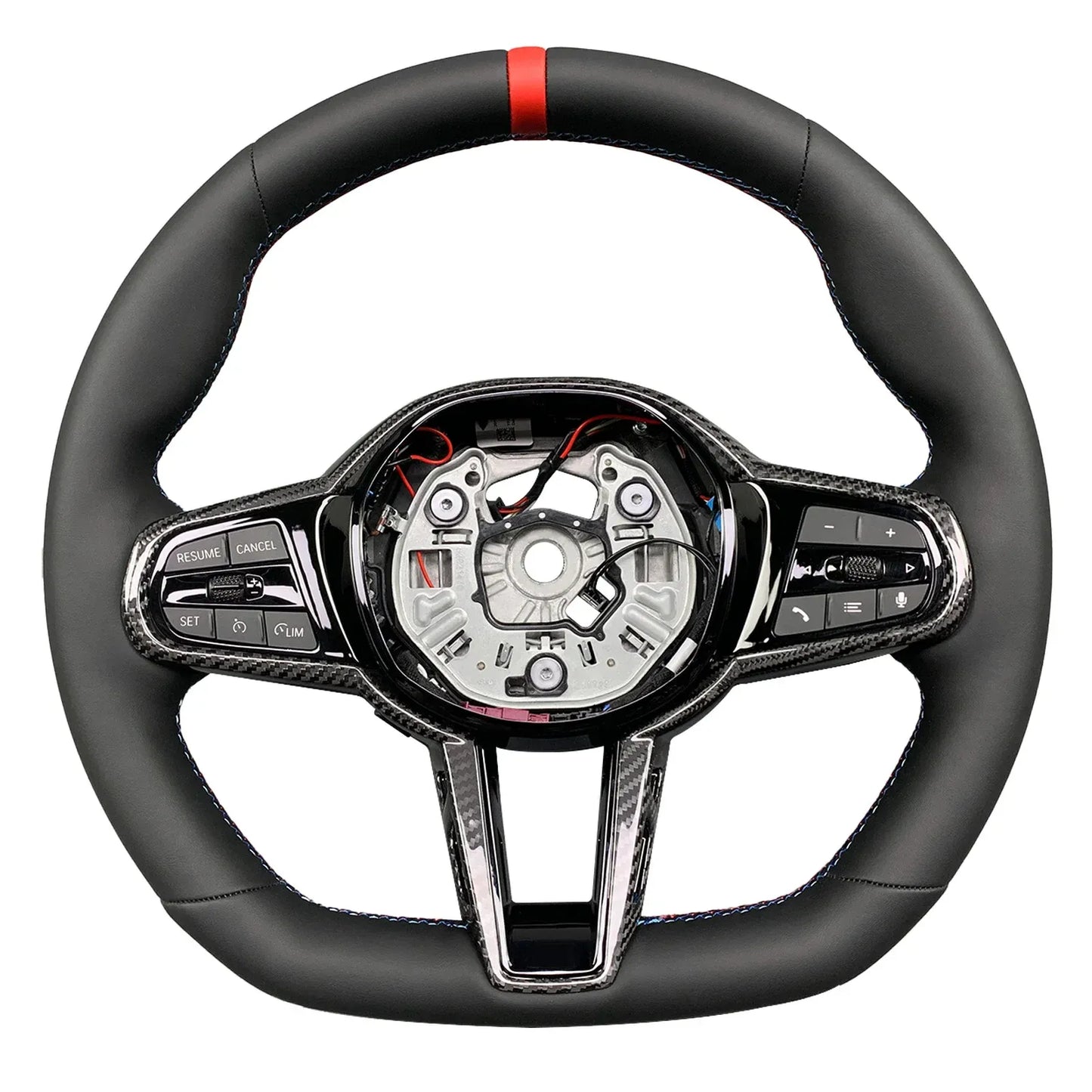 Steering Wheel Carbon Fiber | Perforated Leather | for Audi A3/S3/RS3 A4/S4/RS4 A5/S5/RS5