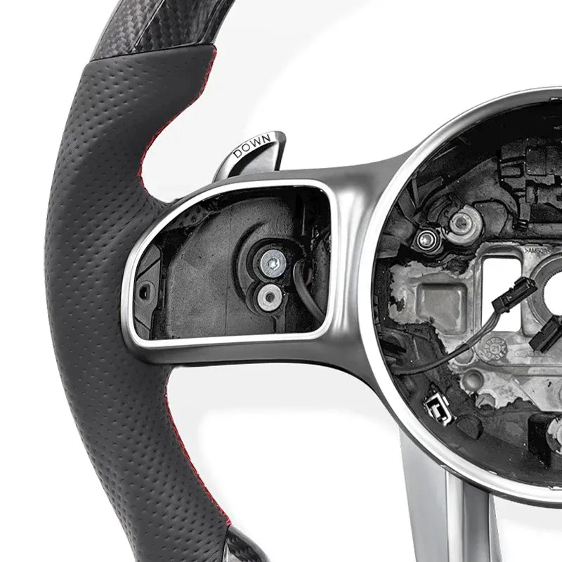 Steering Wheel Carbon Fiber | Screen | for Mercedes-Benz